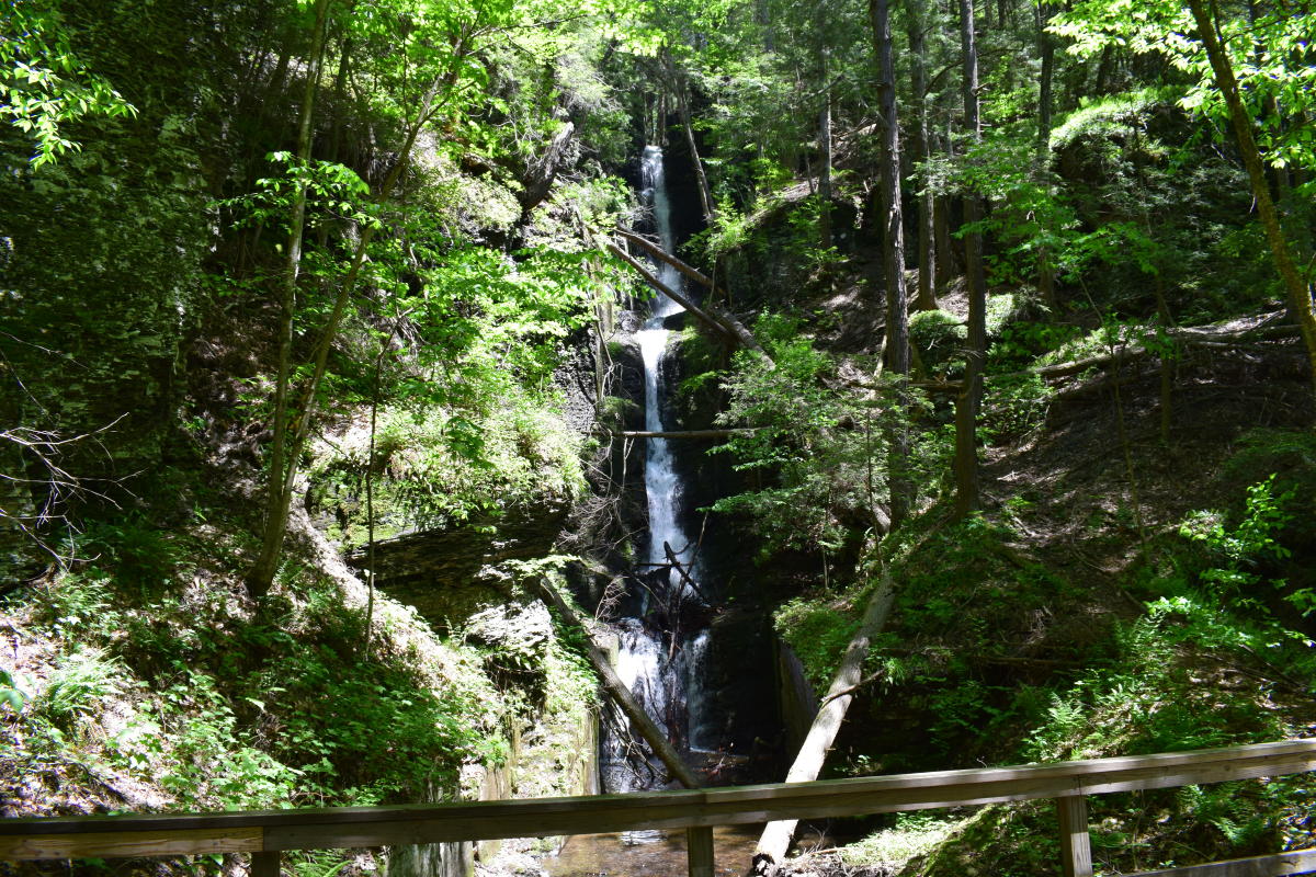 Silver Thread Falls in the DWGNRA