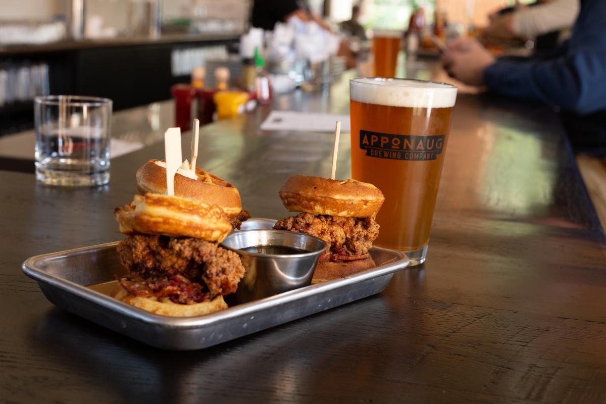 Food at Apponaug Brew Company
