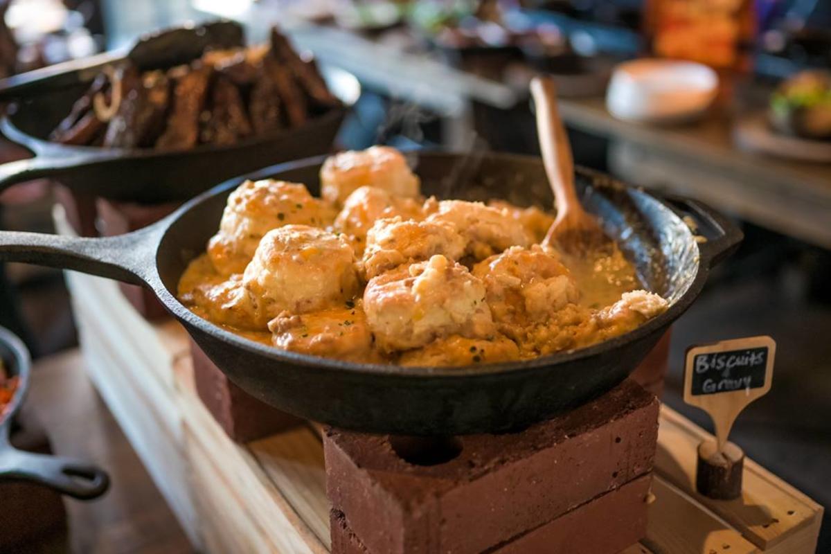 Rockwood Biscuit & Gravy brunch item