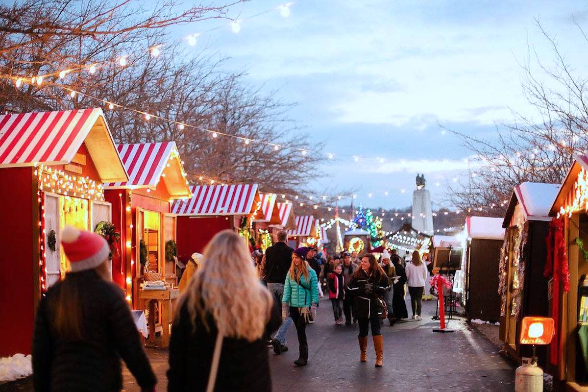 Christkindlmarkt at This is the Place Heritage Park