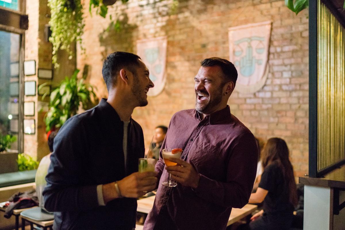 Featuring fresh drinks and an intimate vibe, Alibi is the place to be