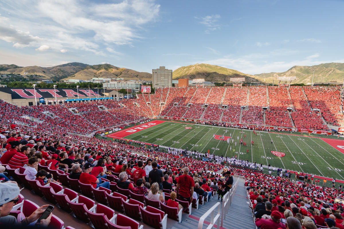 Football Game at University of Utah