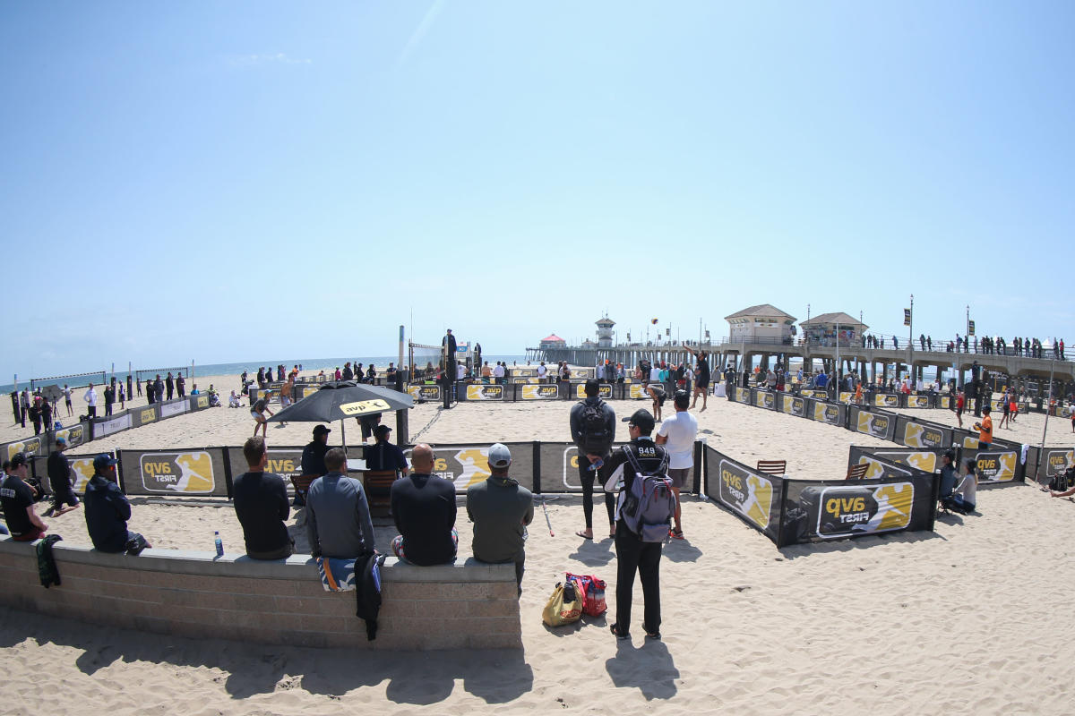 AVP Volleyball Tourment in Huntington Beach