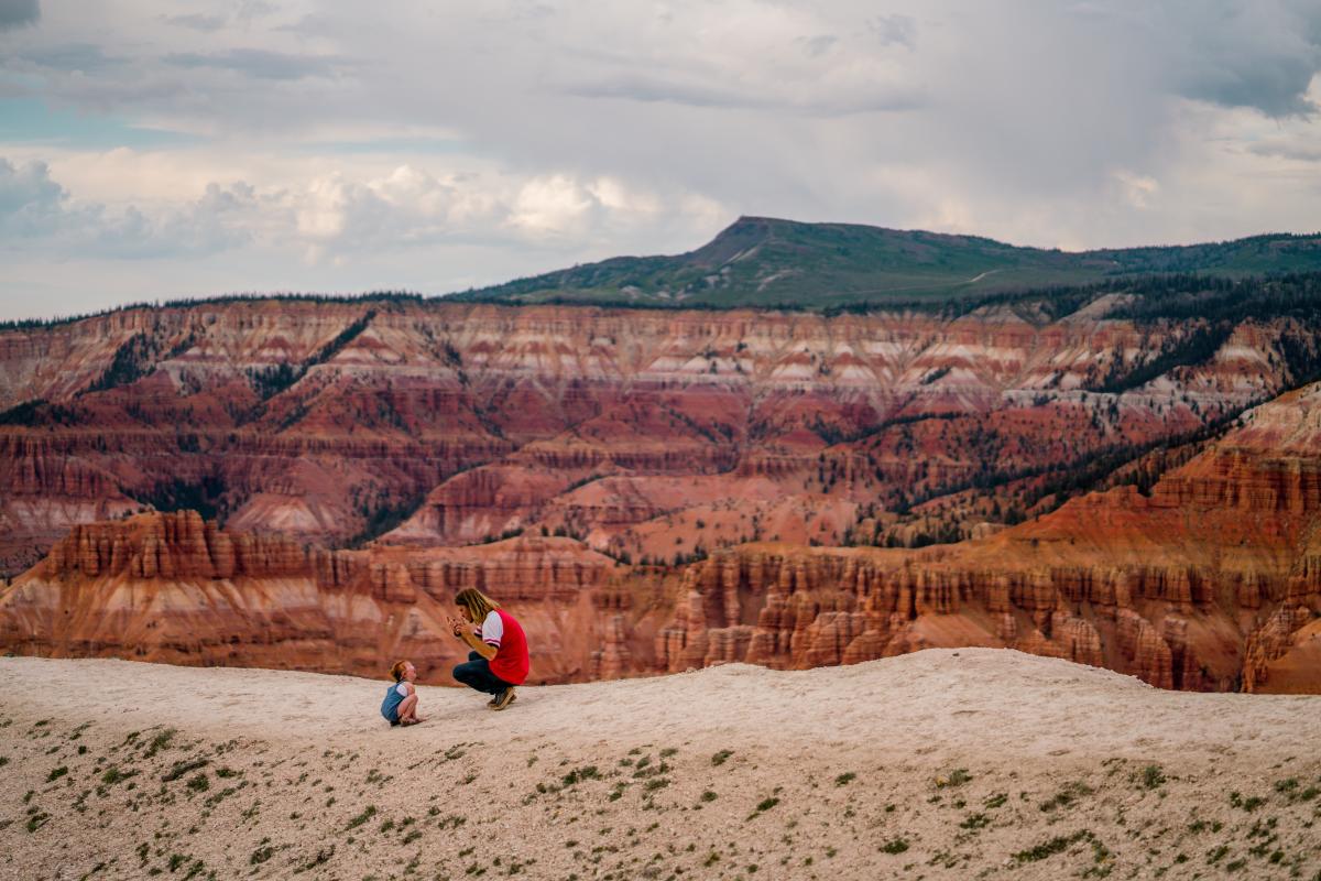 View of Cedar Breaks Point Supreme at Cedar Breaks National Monument