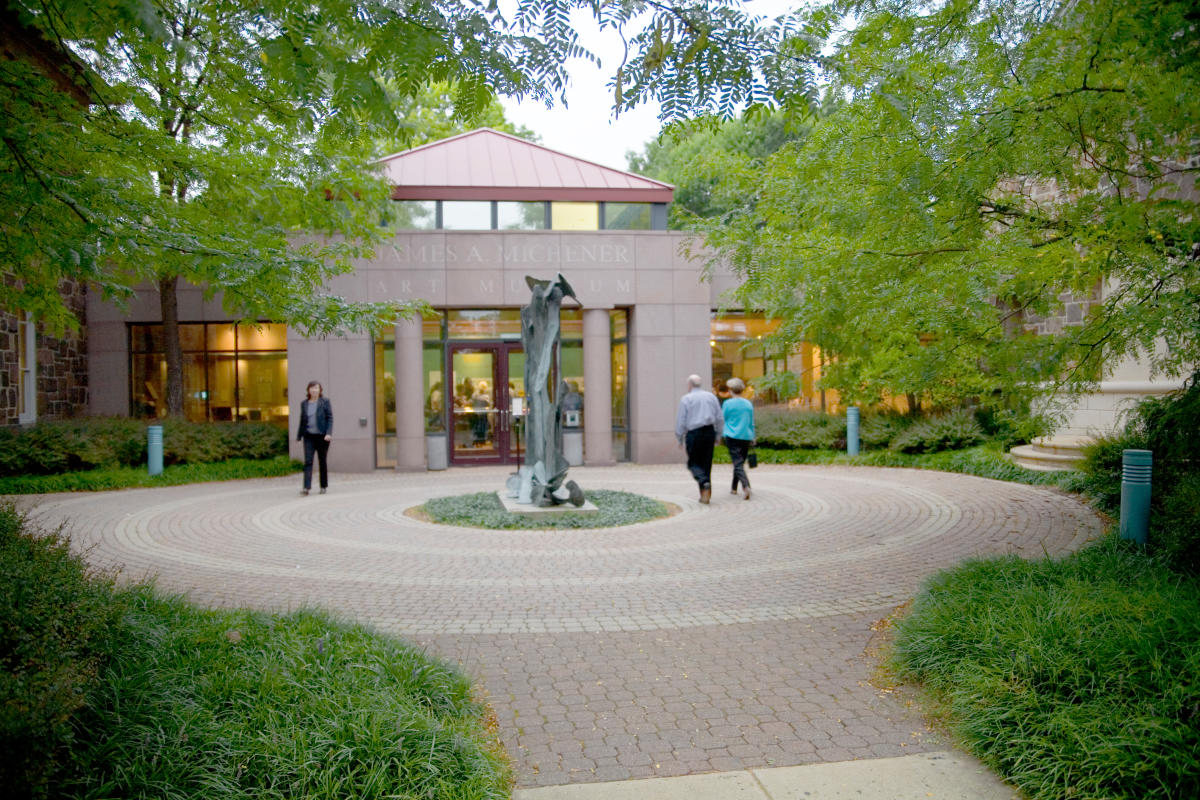 Entrance to the Michener Museum