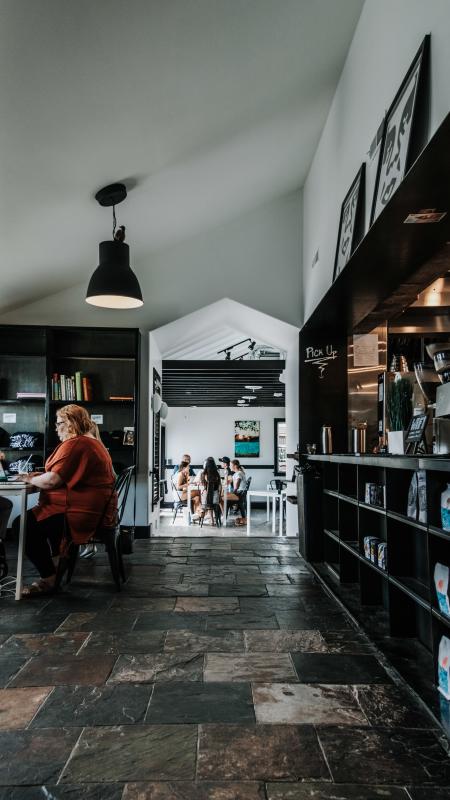 Upshot Coffee Shop Interior