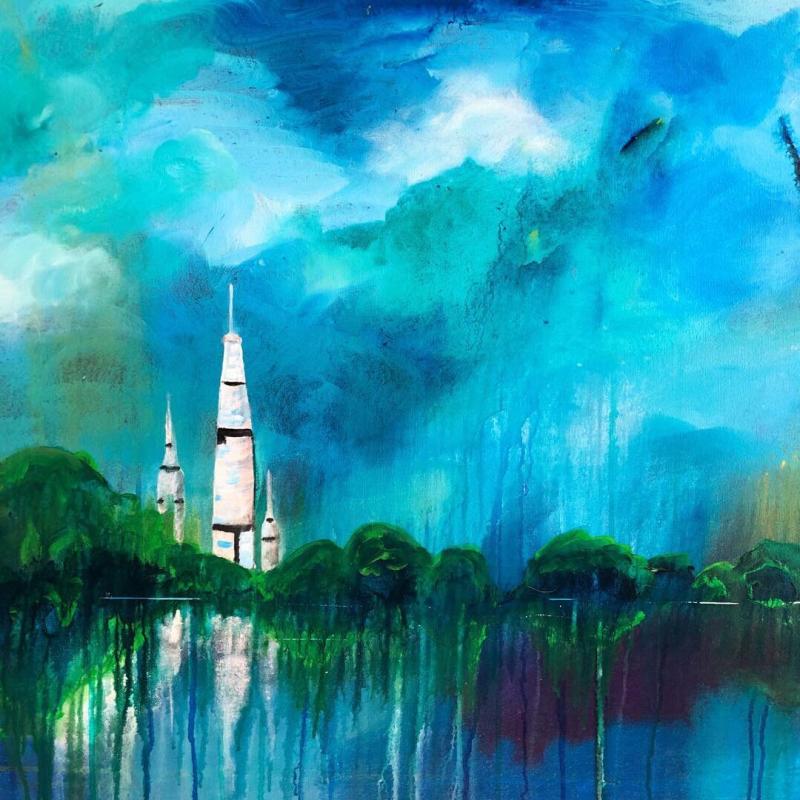 Lowe Mill Rocket Painting