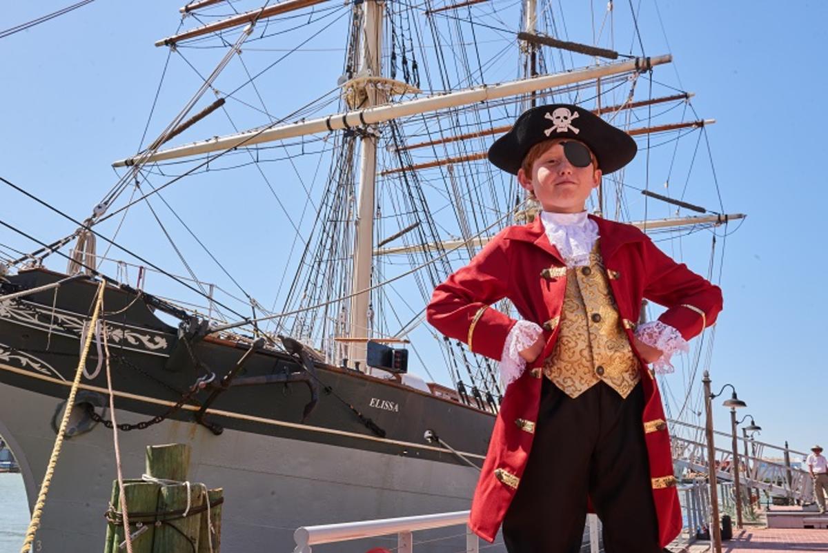 Pirate Kid in Galveston