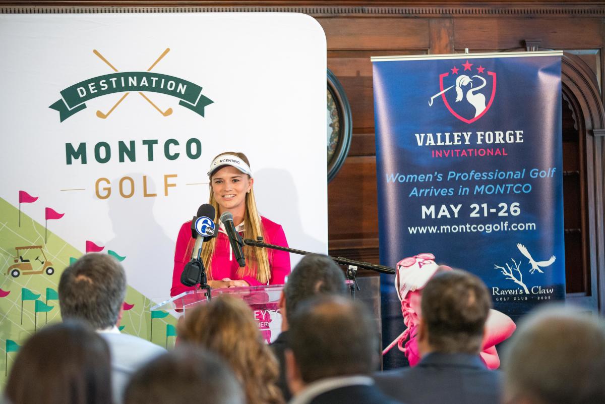 Montco native Emily Gimpel will participate in the Valley Forge Invitational, an LPGA Symetra Tour event