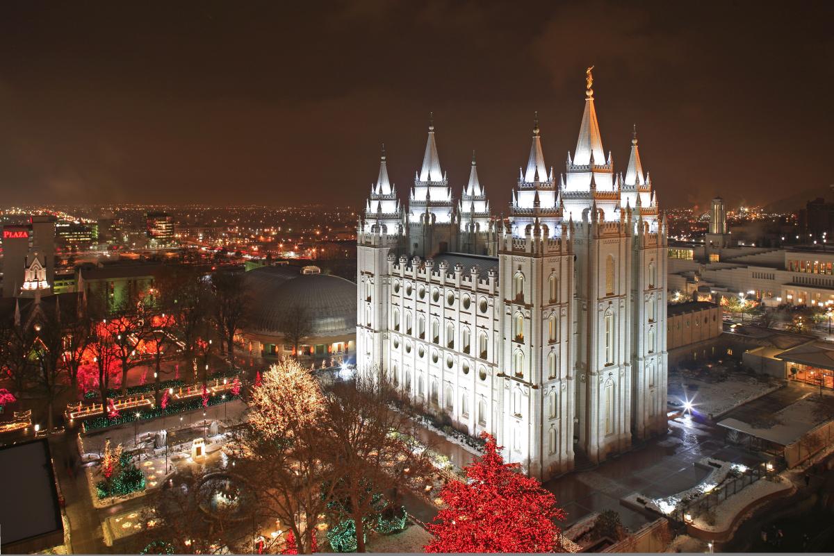 Temple Square Lights