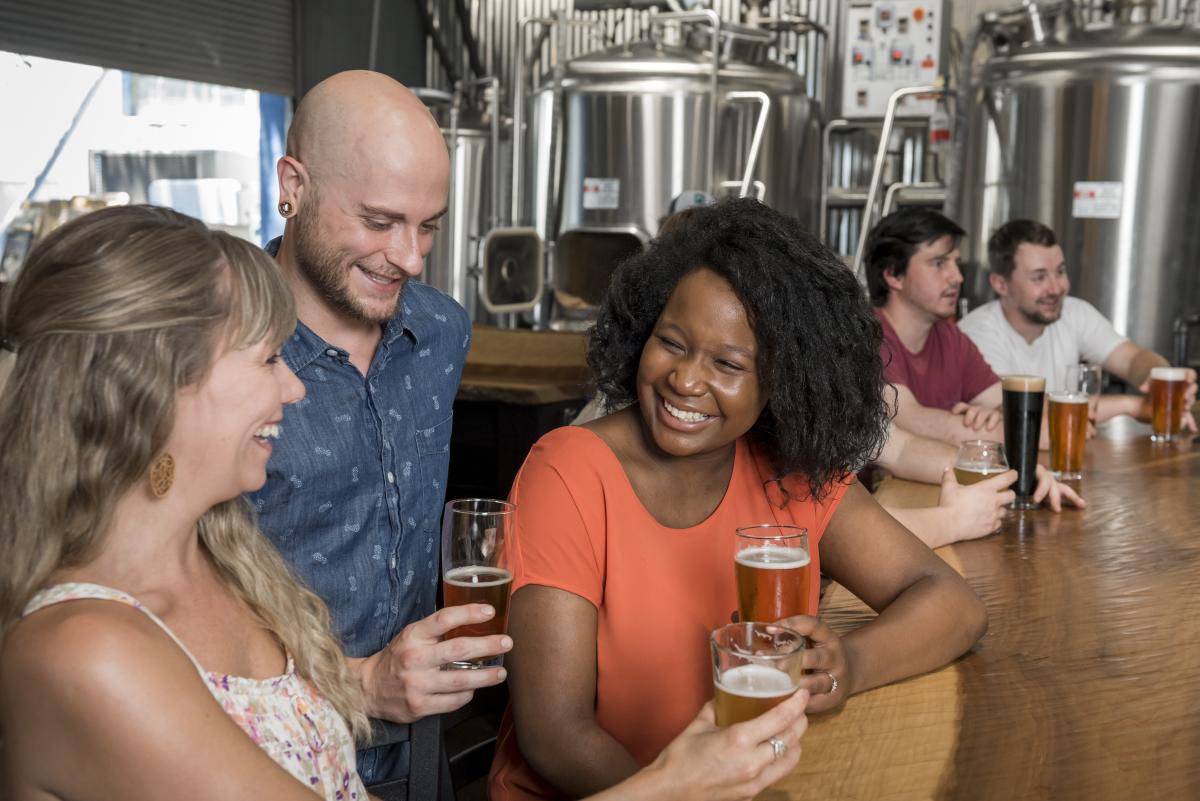 Asheville has more than 40 breweries including Bhramari Brewing Co.