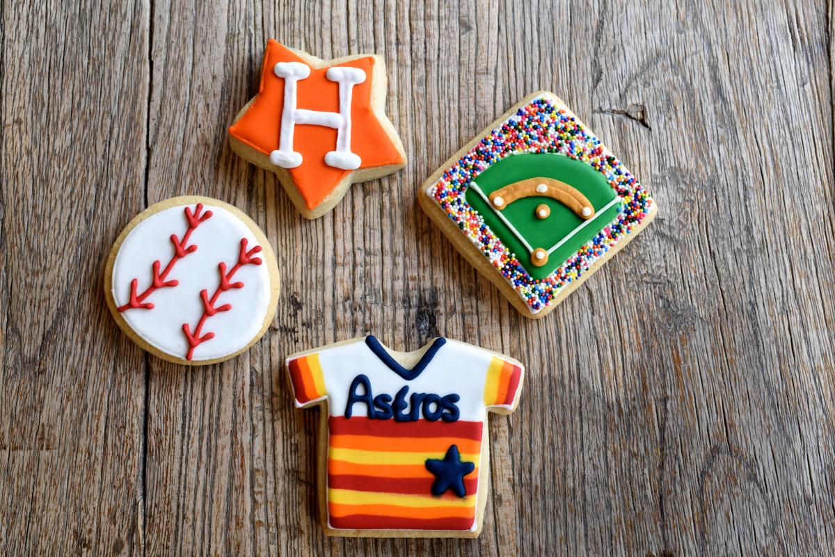 Astros Cookies at Ooh La La Bakery