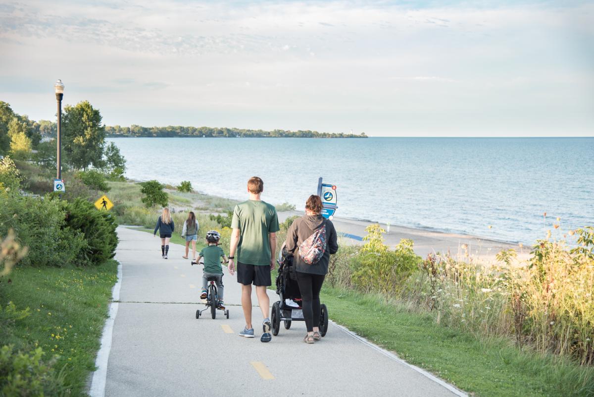 Lake Michigan Walking