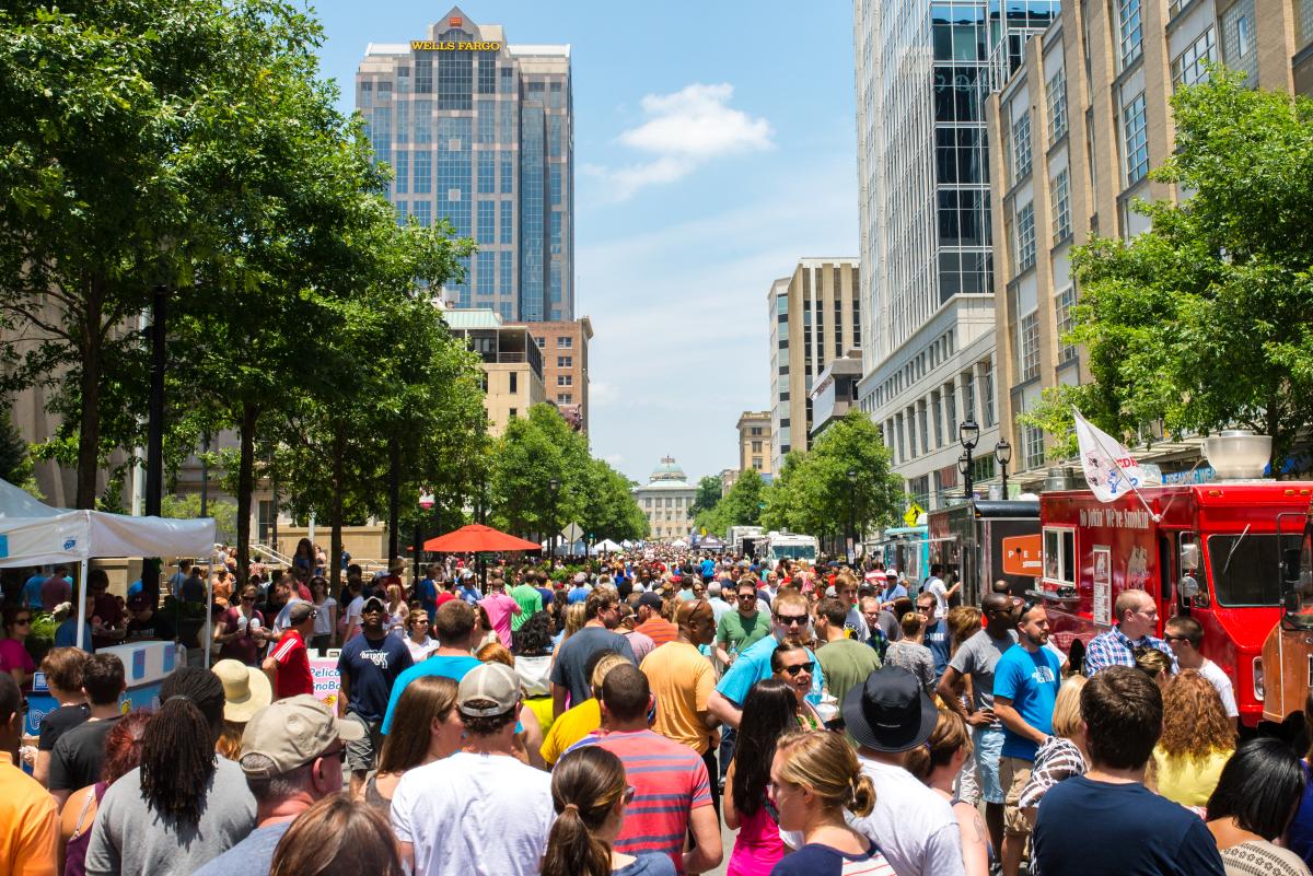 Downtown Raleigh Food Truck Rodeo