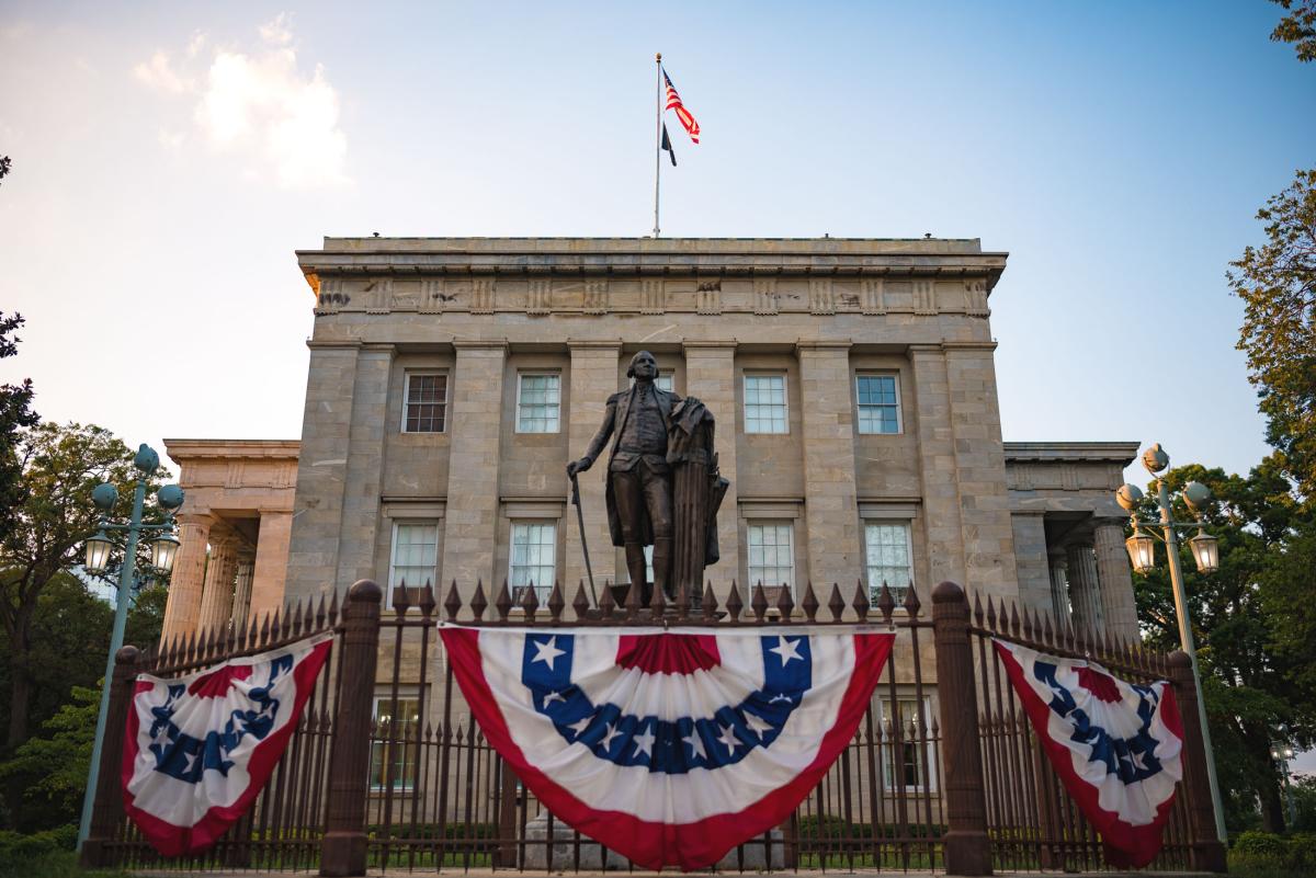 north carolina state capitol building tours