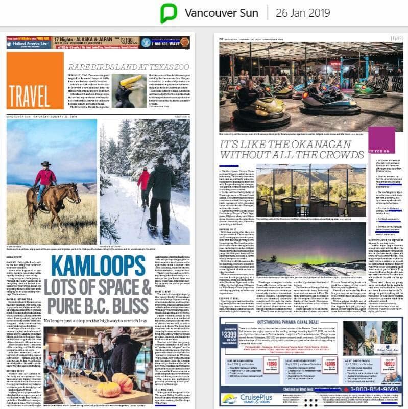 Vancouver Sun Article