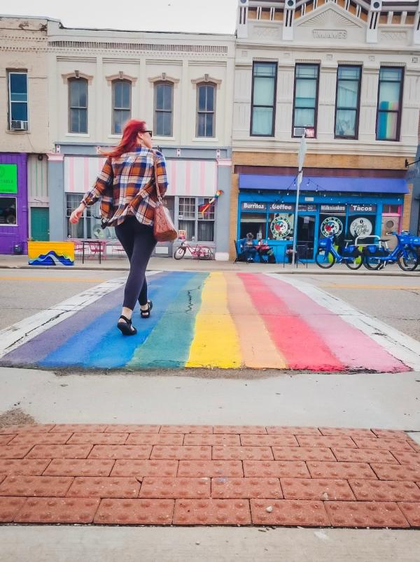 NOTO Arts District | Rainbow Walk Topeka, KS Rebekah Baughman