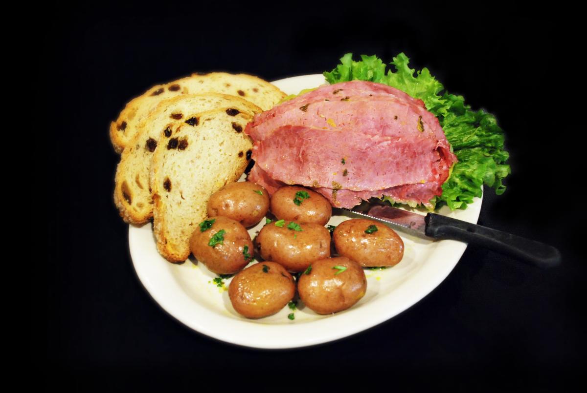 All-you-can-eat Corned Beef meal at Chompie's Chandler