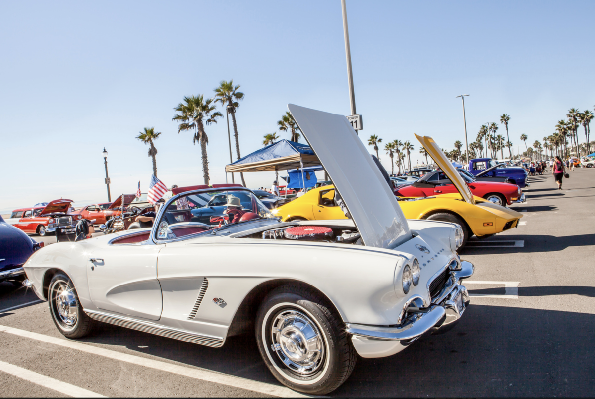 Huntington Beach Car Show On Veterans Day
