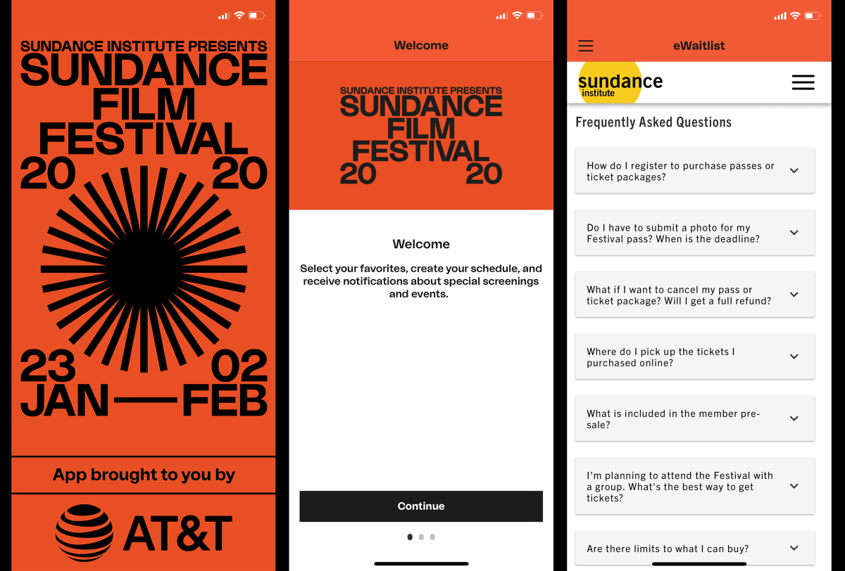 Stay up to date with the Sundance Film Festival App