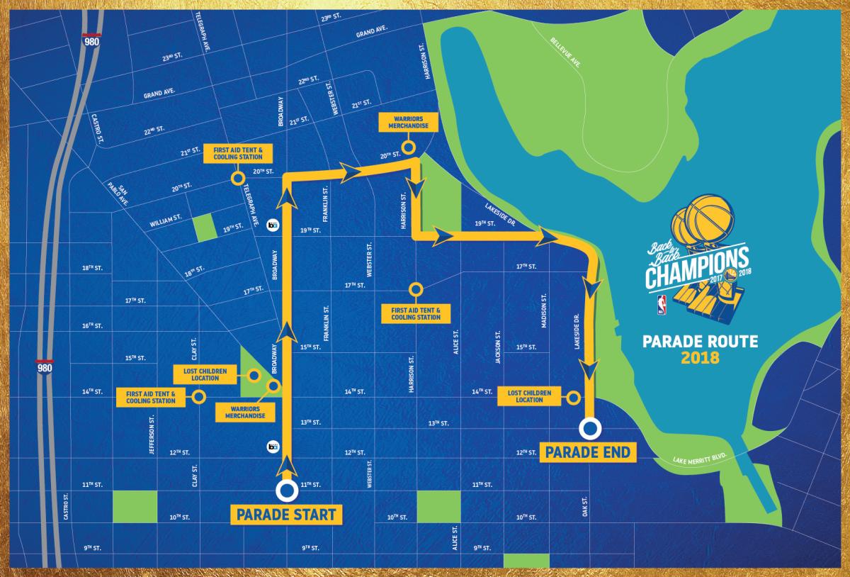 Warriors Parade