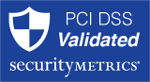 PCI DSS Validated blue