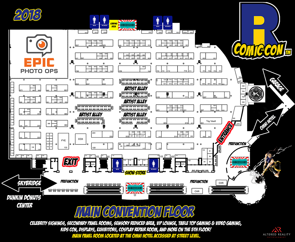 RI Comic Con Announces Additional Entrance for 2018