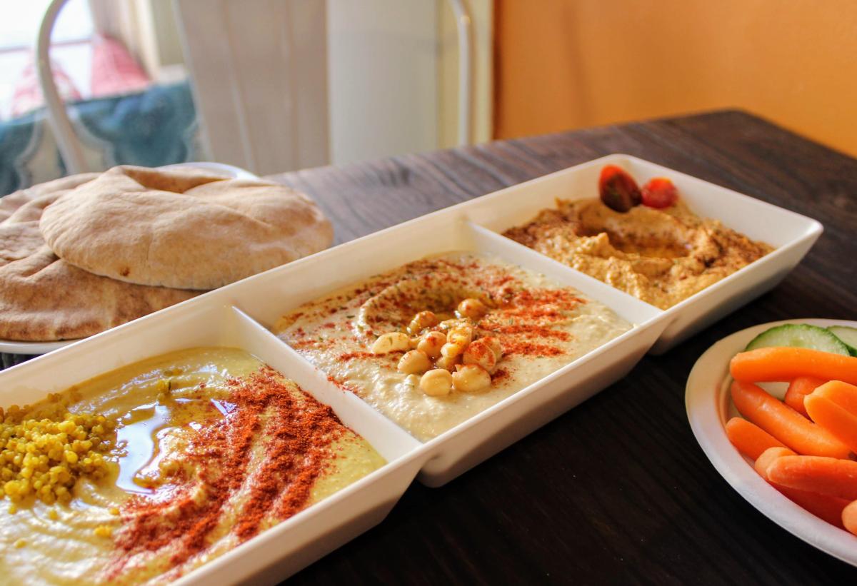 Hippy Chik Hummus Sampler Hummus