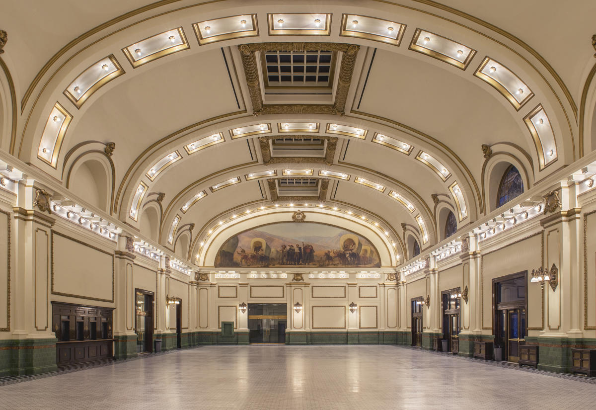 Historic Lobby of the Salt Lake City Union Pacific Depot