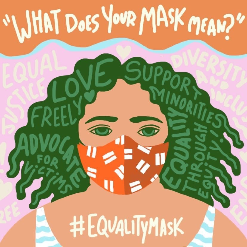 AfroPlump Art - What Does Your Mask Mean