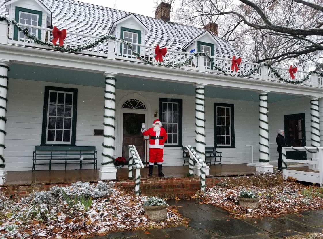 Santa comes to Rippon Lodge