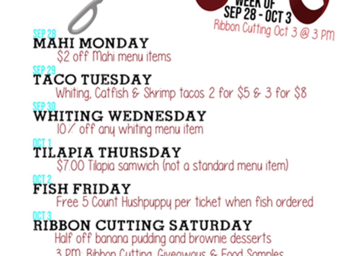 Opening Week Promos