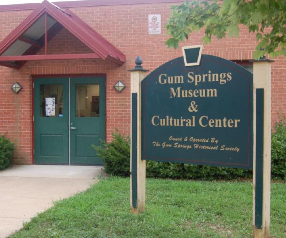 Gum Springs Museum and Historical Society - south county page