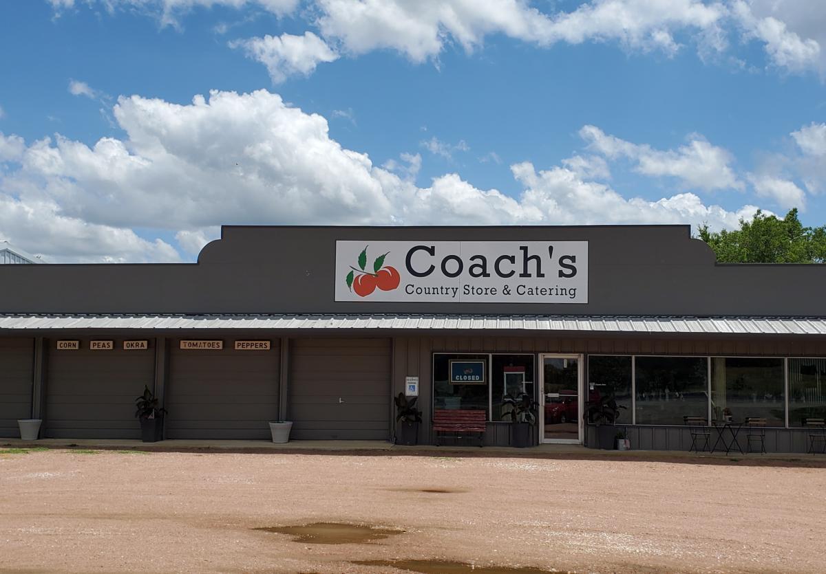 Coaches store front
