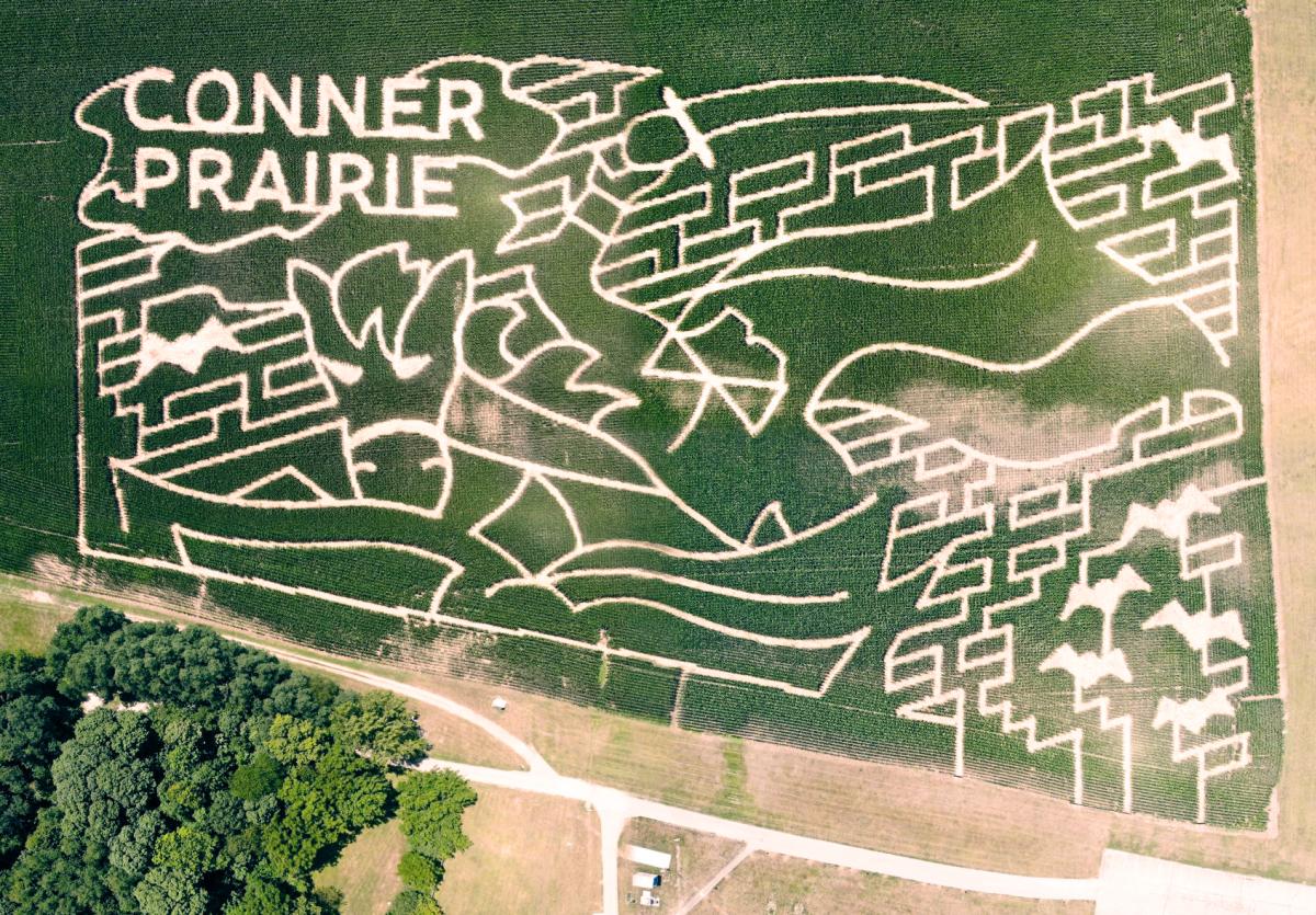 2020 Conner Prairie Corn Maze