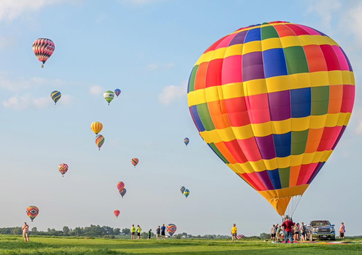 National Balloon Classic open field