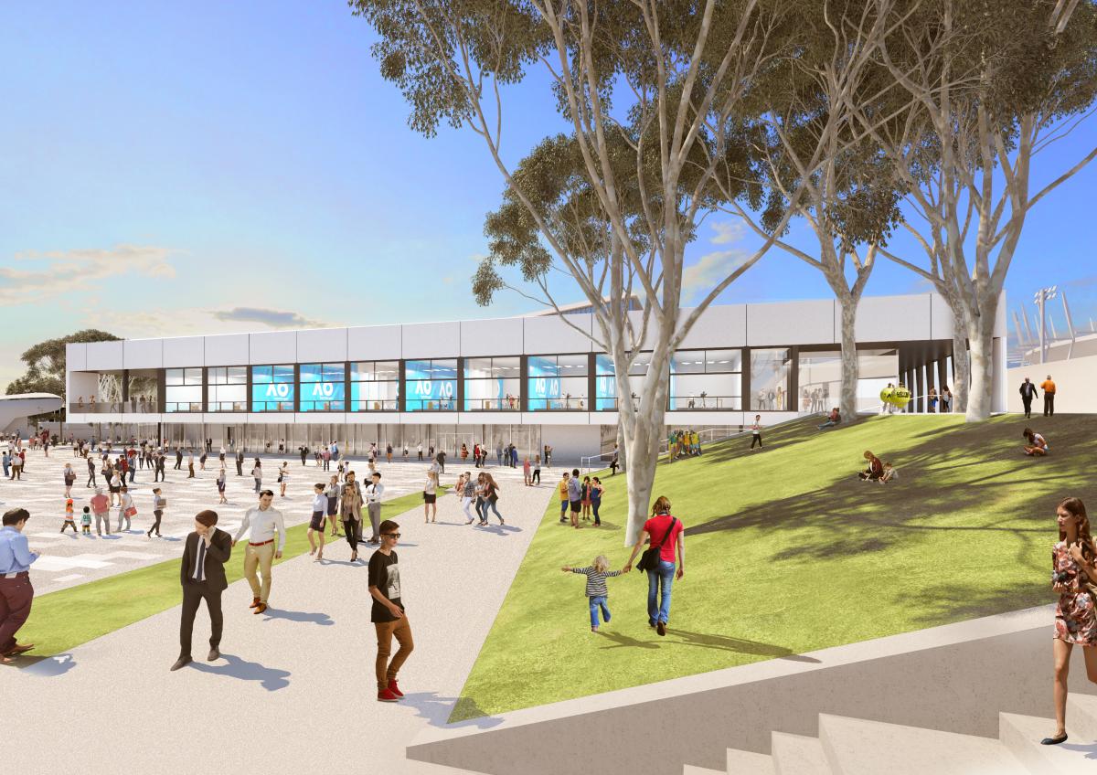 Unveiling Melbourne Park’s new venue that