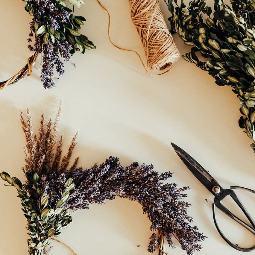 Okanagan Lavender Farm - Wreath Making