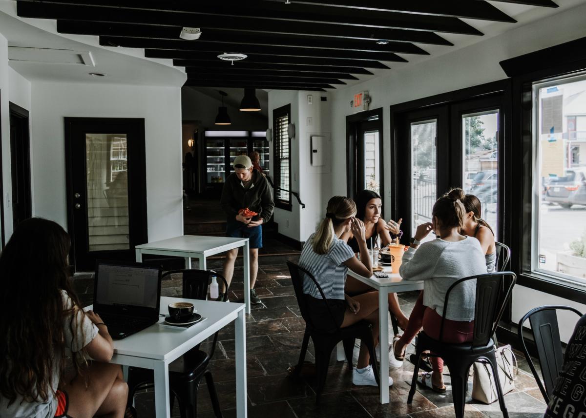 Upshot Coffee Lower Interior