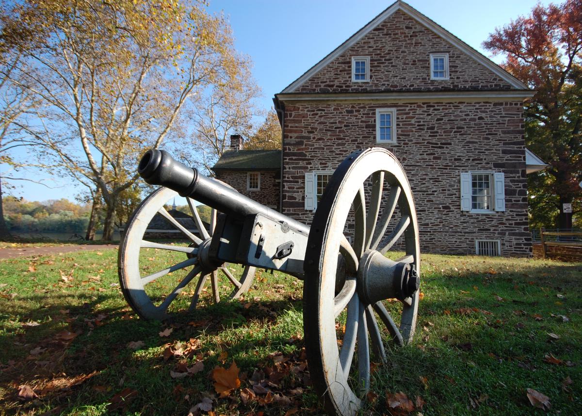 Washington Crossing Historic Park cannon