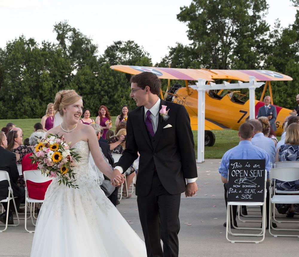 Wedding couple Stearman