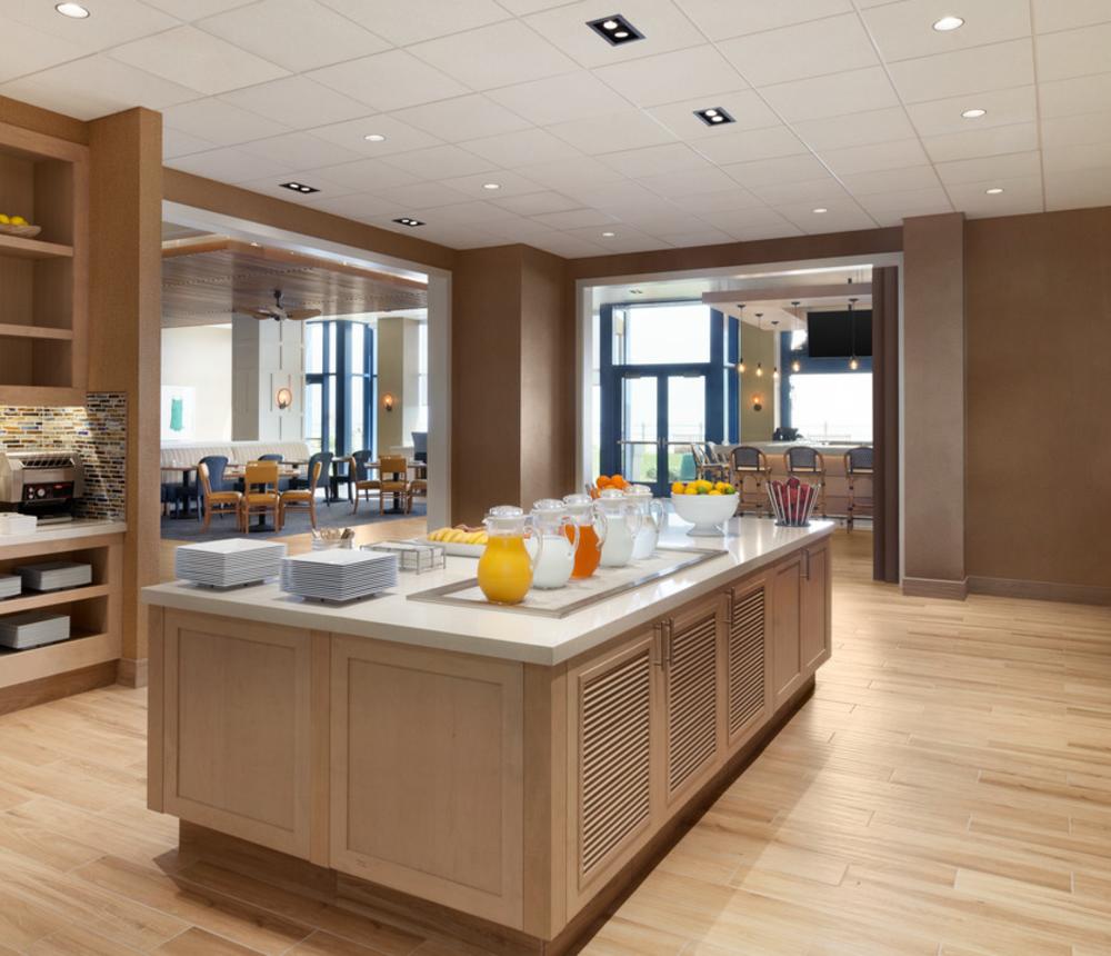 breakfast is included in your room rate!