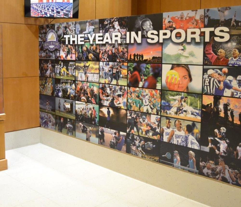 Virginia's Year in Sports Exhibit