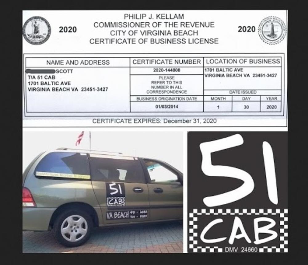 License Number Va