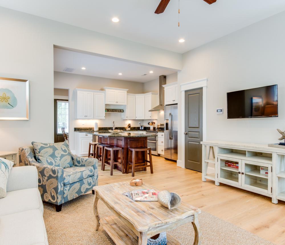 Open Concept Kitchen and Living Space