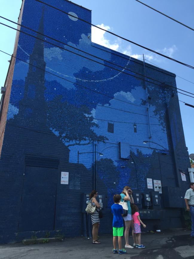 The Blue Mural