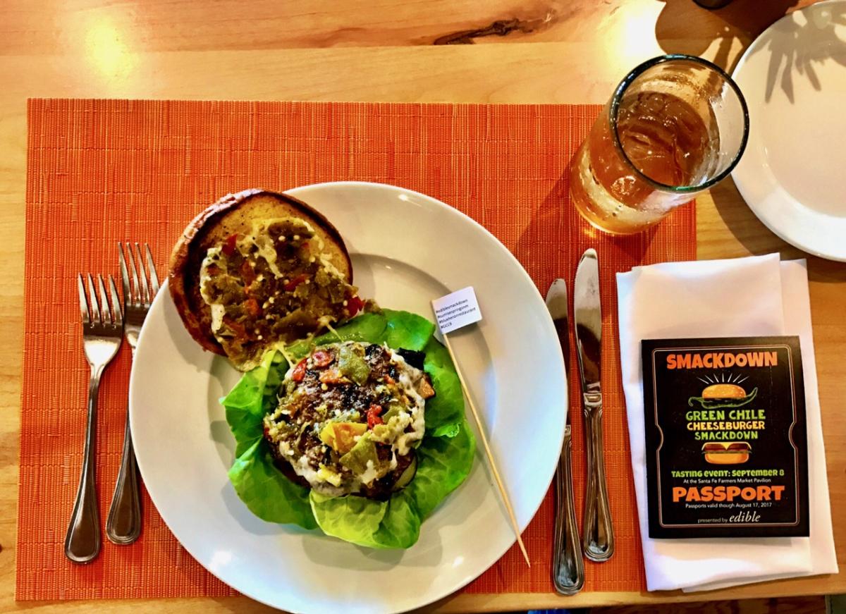 Green Chile Cheeseburger Smackdown Social Media Crawl Blue Heron