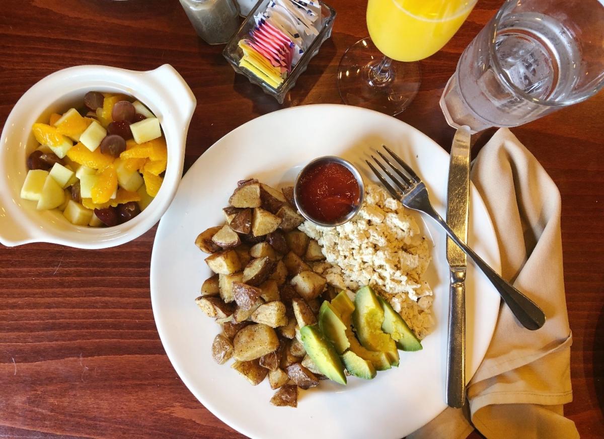 1892 Restaurant Breakfast Vegan
