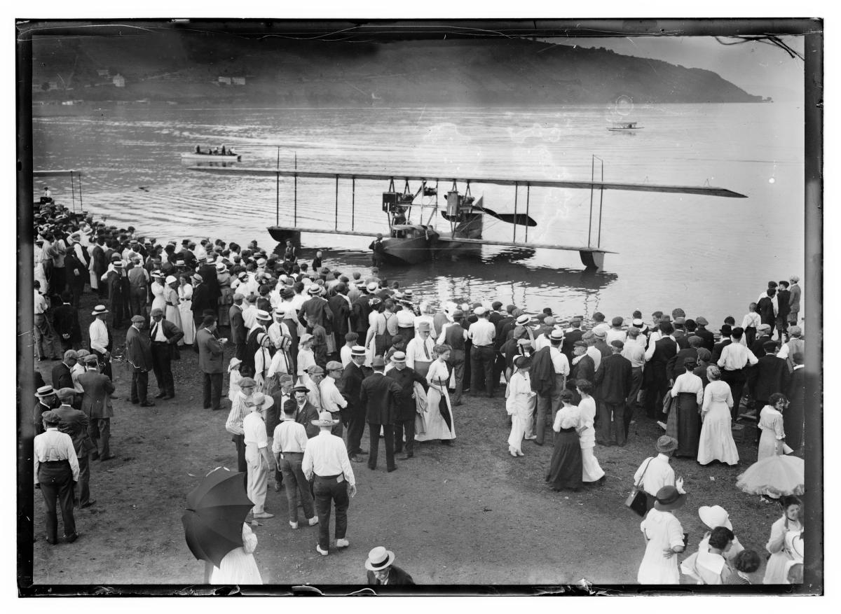 Glenn Curtiss America on Keuka Lake