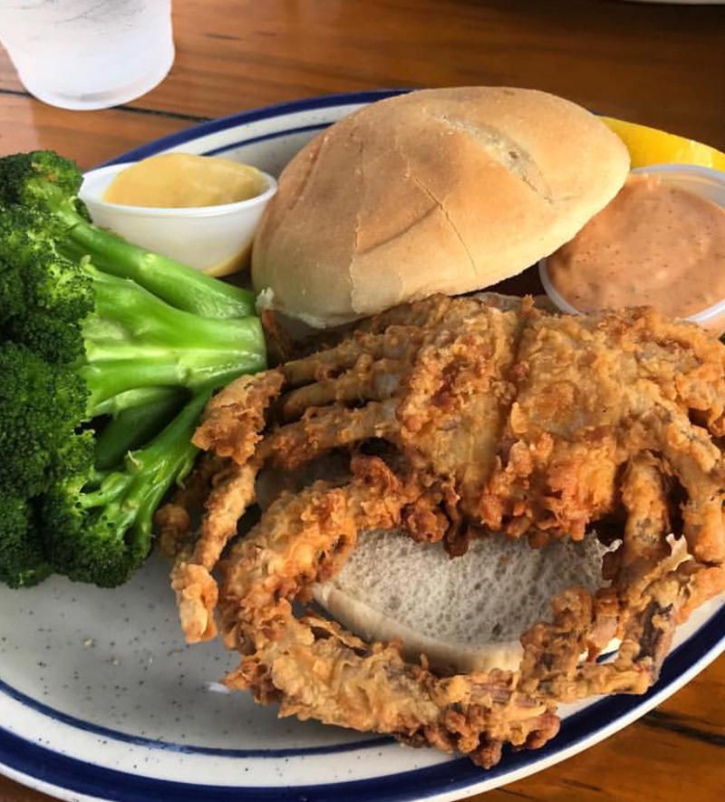 Rudee's Restaurant Soft Shell Crab